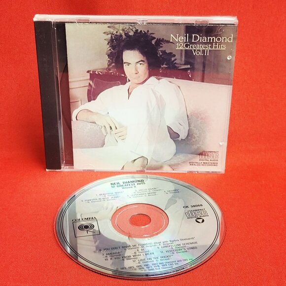 Neil Diamond 12 Greatest Hits Vol II CD 1982 - Picture 7 of 8